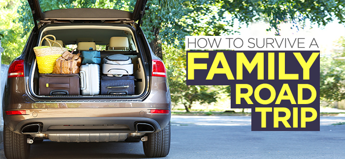How to survive a family road trip