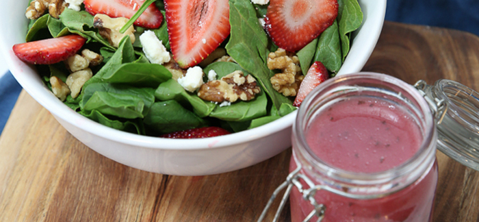 Strawberry Balsamic Vinaigrette Dressing