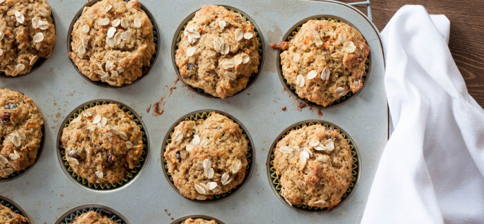 Spiced Carrot Orange Muffins