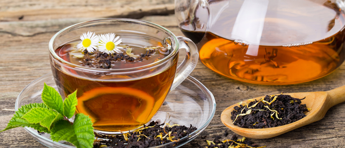 Flavonoids found in tea