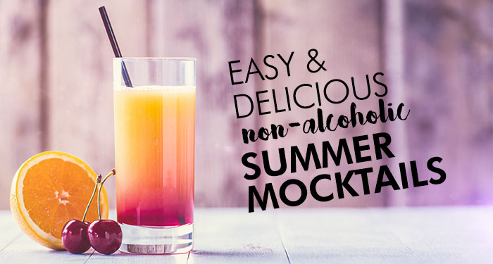 Healthy Summer Non-alcoholic Cocktails