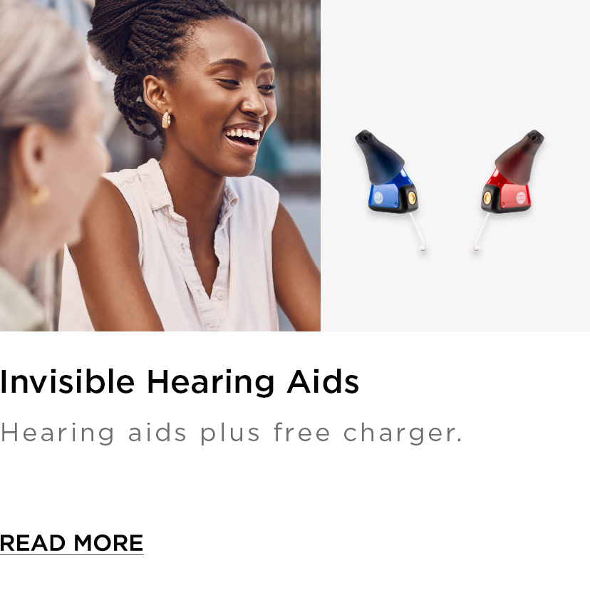 Invisible Hearing aids with free charger from R23 000