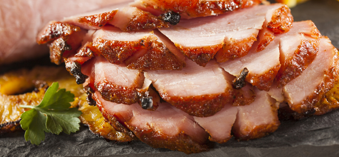 Pineapple Honey Glazed Ham 